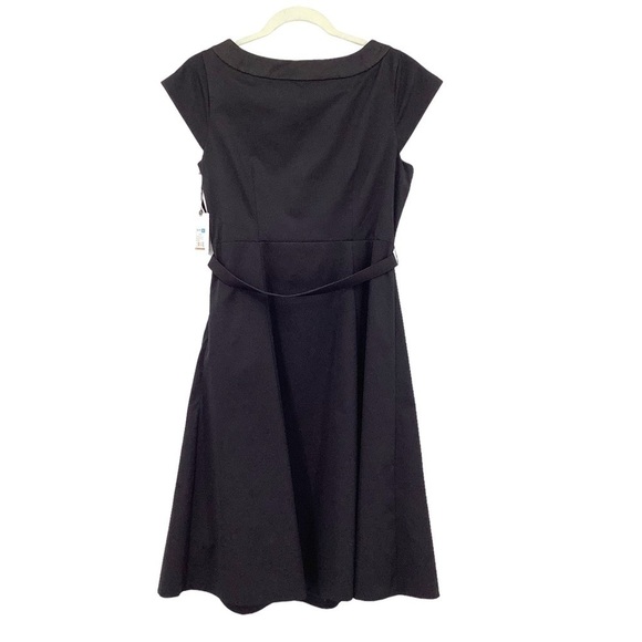 Black Midi Dress Merona NWT - Picture 2 of 10